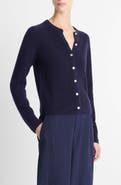 Vince Silk & Cashmere Bouclé Cardigan