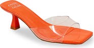 CHASE AND CHLOE Kitten Heel Mule Sandal