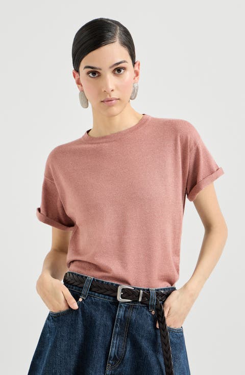 Cashmere and silk lightweight sweater