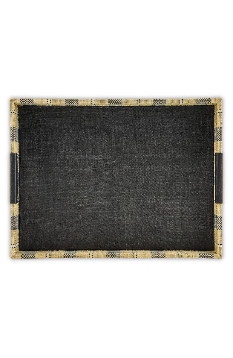 MACKENZIE CHILDS Mad for Plaid Serving Tray, Alternate, color, Beige