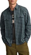 Lucky Brand Humboldt Plaid Twill Utility Shirt