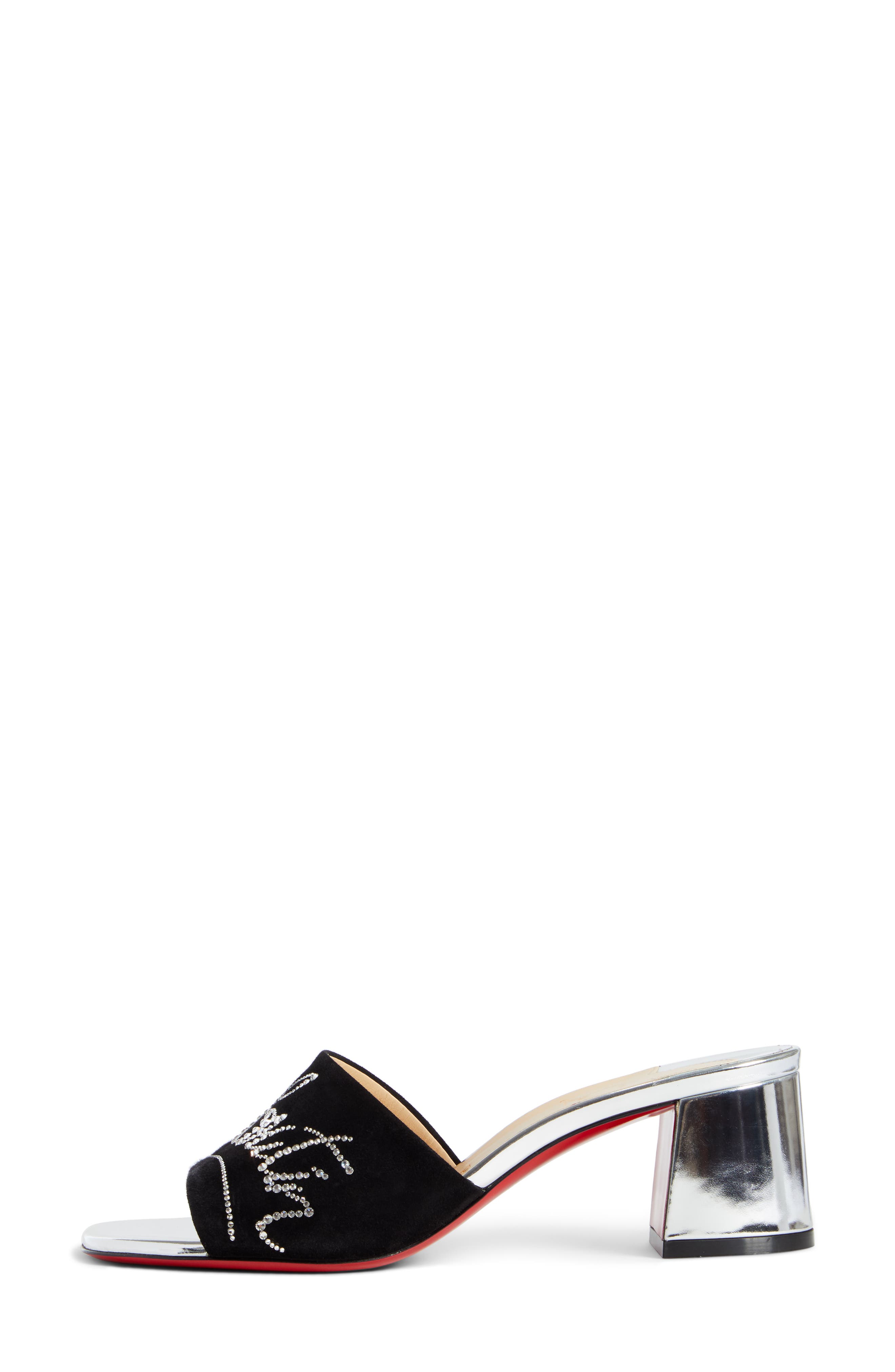 Christian Louboutin Dear Home Slide Sandal, Alternate, color, 