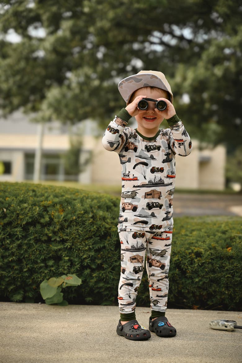 The Brave 2.0 2 Piece Pajama Set, Alternate, color, Camo