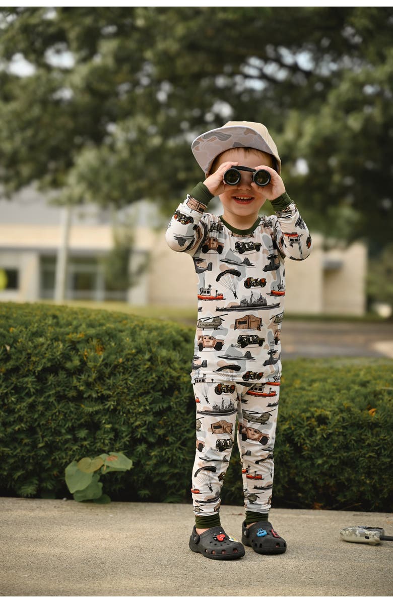 Fletch The Brave 2.0 2 Piece Pajama Set, Alternate, color, Camo