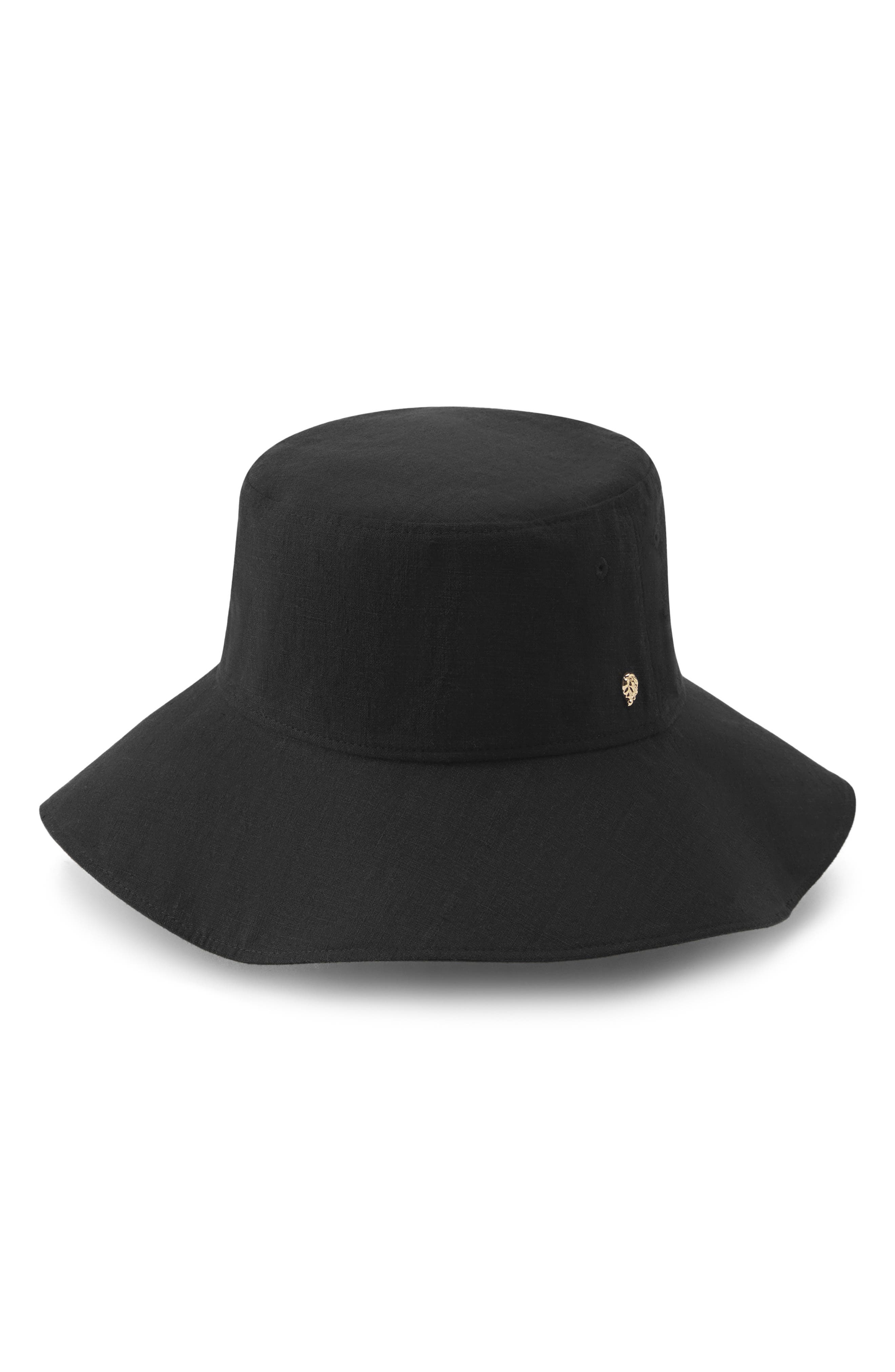 Helen Kaminski Aria UPF 50+ Linen Bucket Hat