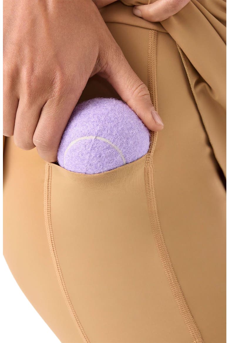 Flounce Tennis Skort, Alternate, color, CAPPUCINO