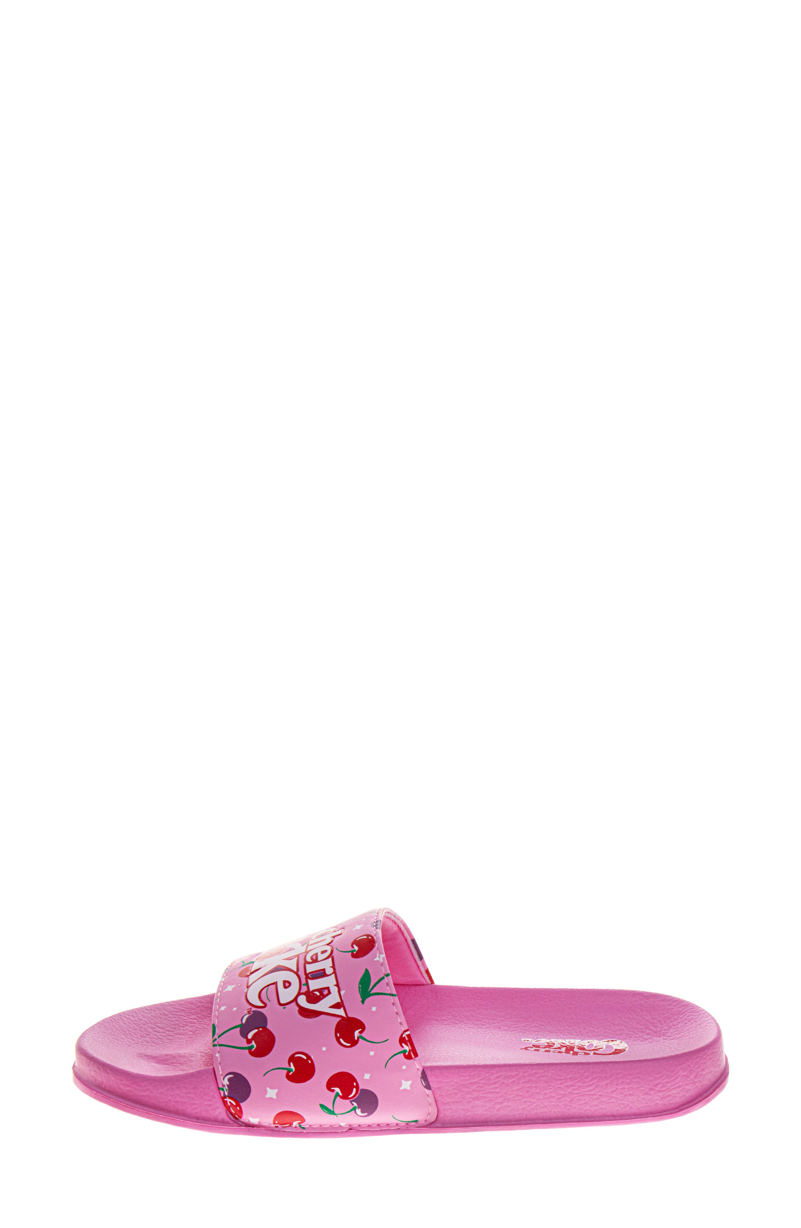 JOSMO Cherry Coke<sup>®</sup> Slide Sandal, Alternate, color, Pink