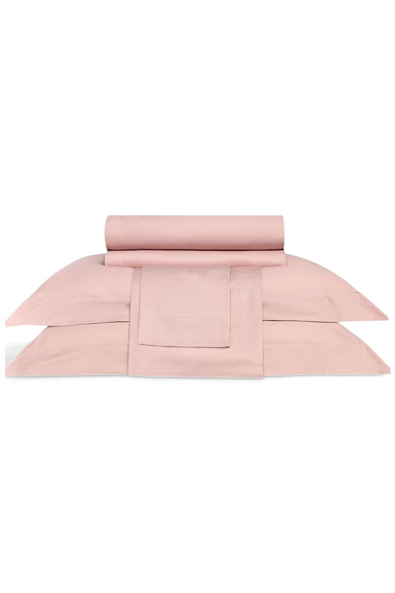 Royal Fitted Sheet, Main, color, Pink