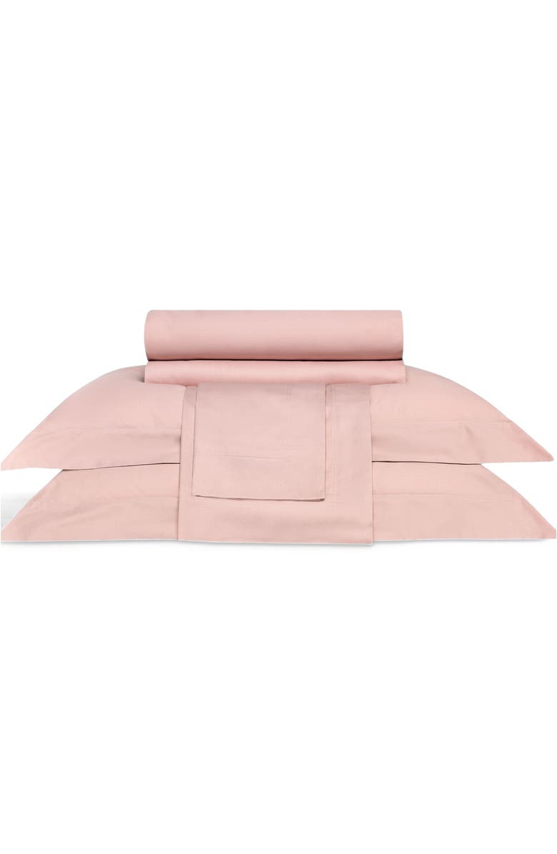 Togas Royal Fitted Sheet, Main, color, Pink