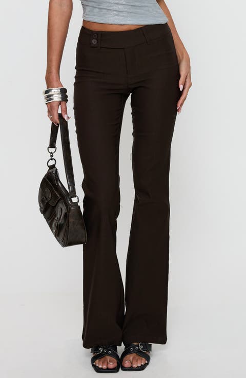 Kinkirk Low Rise Flare Pants