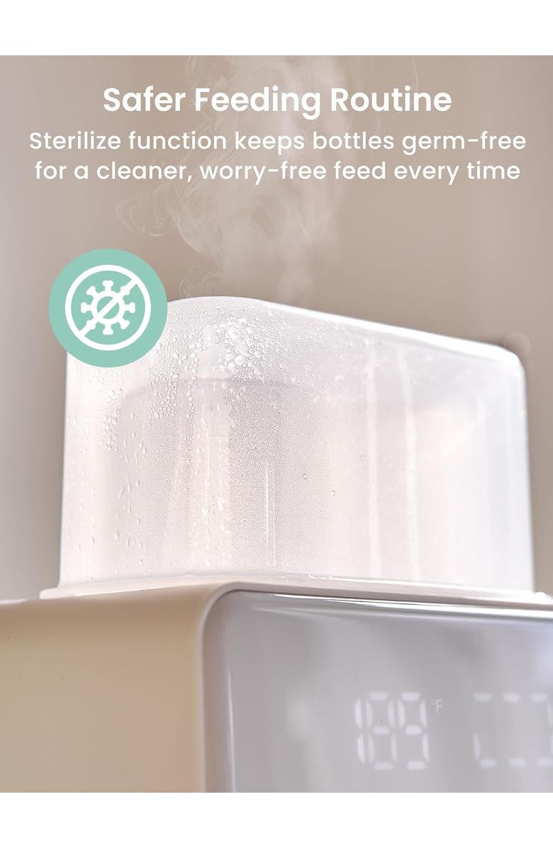 GROWNSY Fast Bottle Warmer, Alternate, color, White