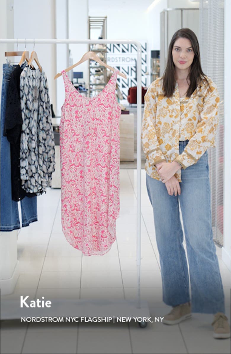 Abstract Animal Print Live-In Midi Tank Dress, sales video thumbnail