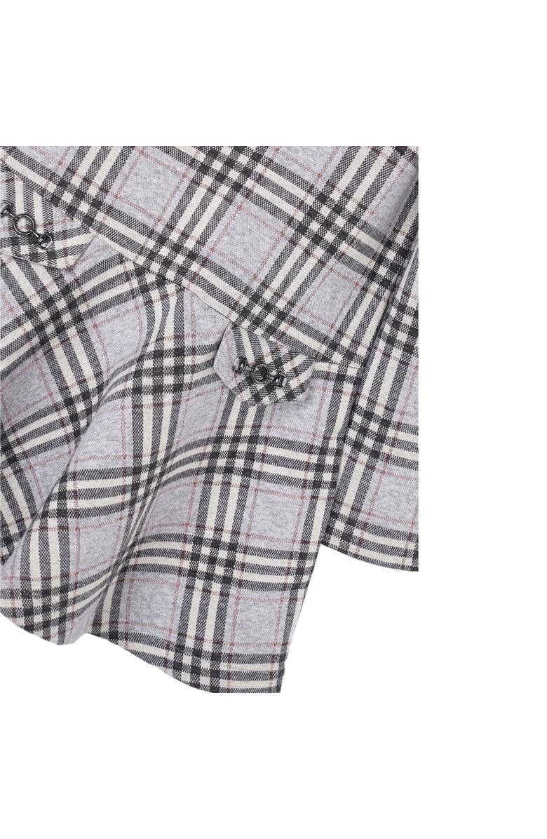 Mayoral Roma Pleated Dress, Alternate, color, Grey