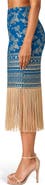 holiCHIC Leya Fringe Midi Skirt