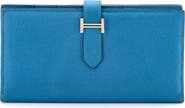 Pre-Owned Hermes Bearn Wallet Epsom Long