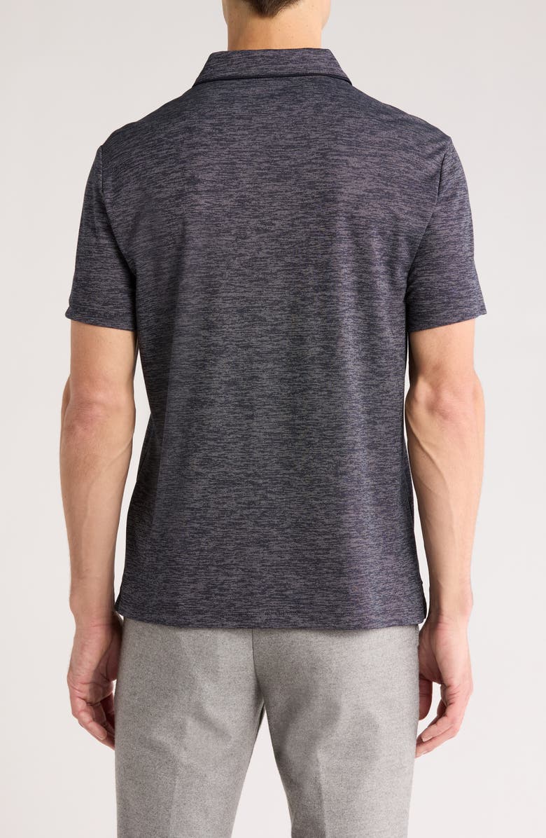 Robert Barakett Duke Space Dye Polo, Alternate, color, Navy