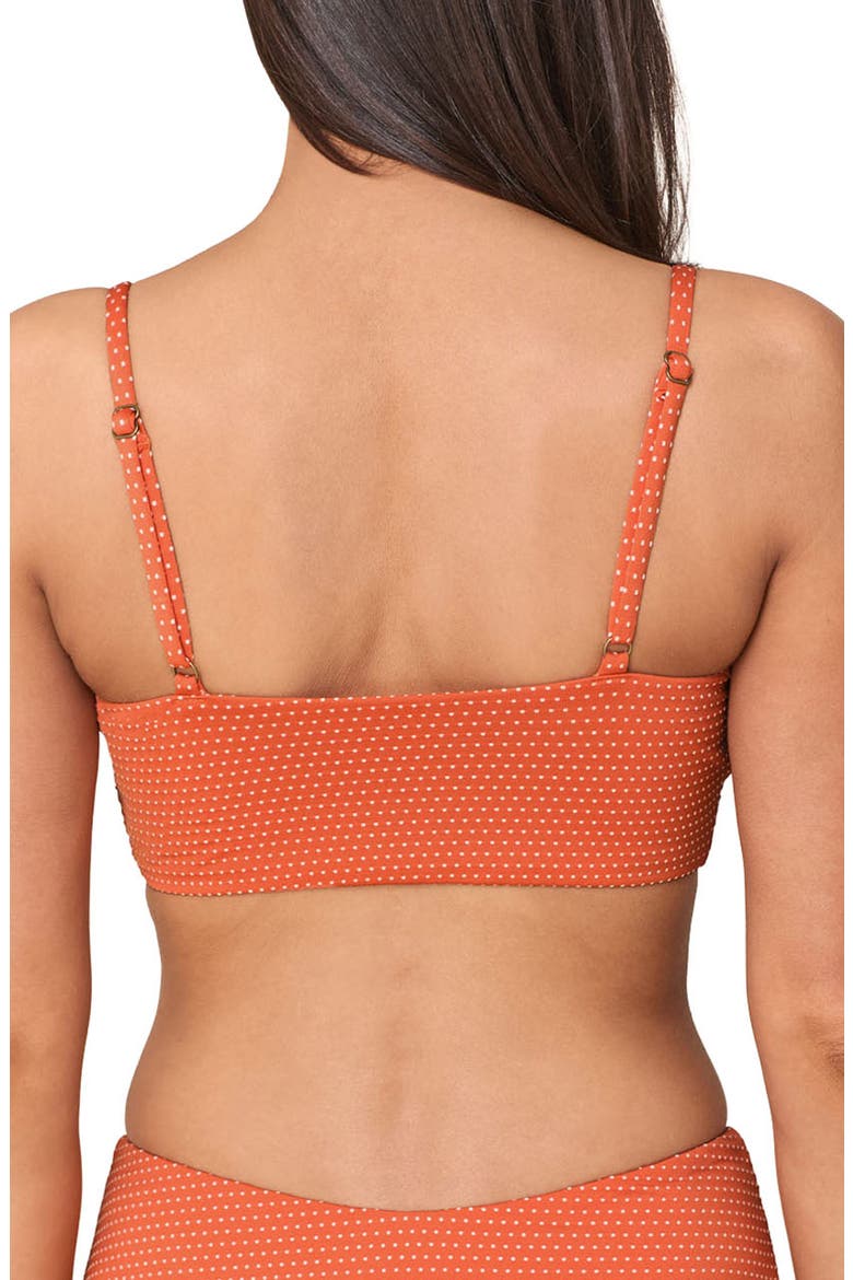 Cabo Bikini Top, Alternate, color, MARMALADE