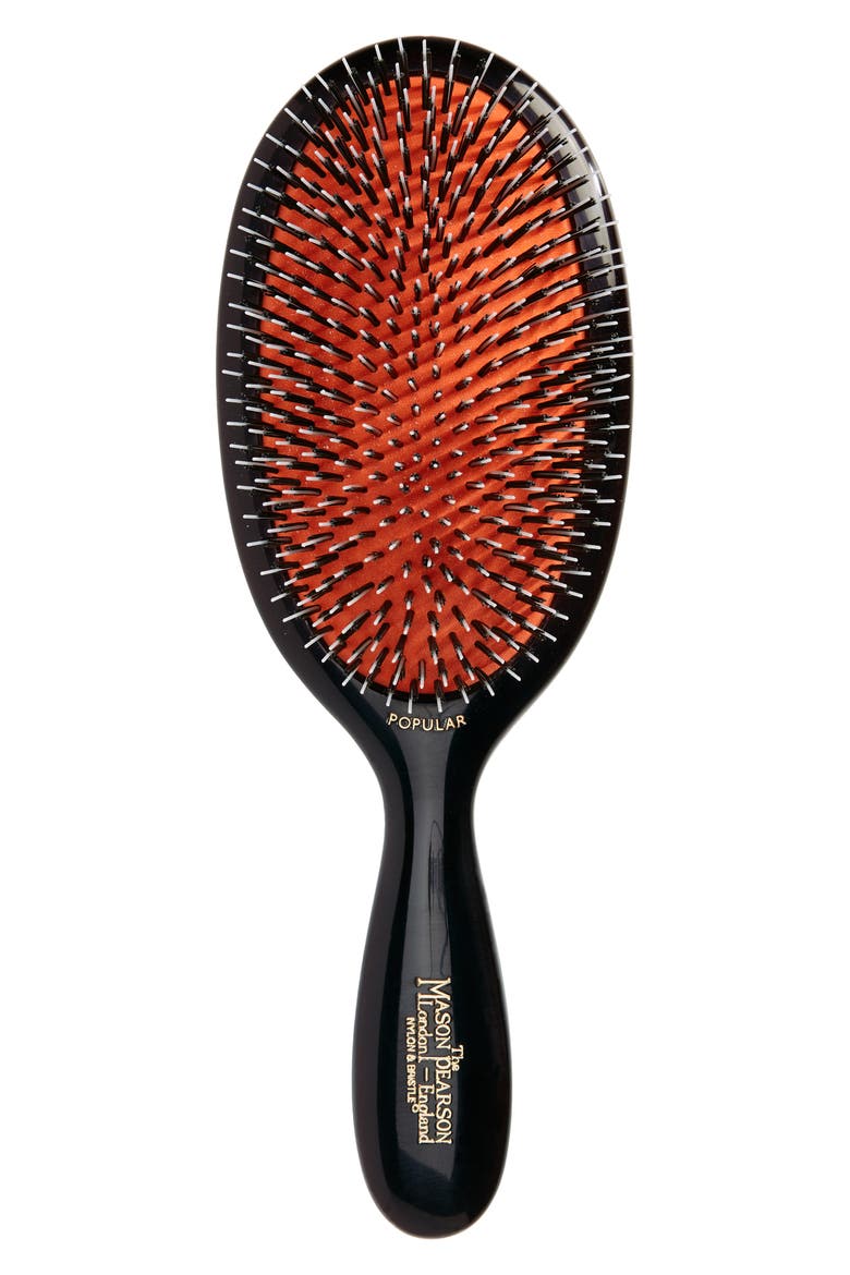Hair Brush for Long/Extra-Long Hair, Main, color, BLACK