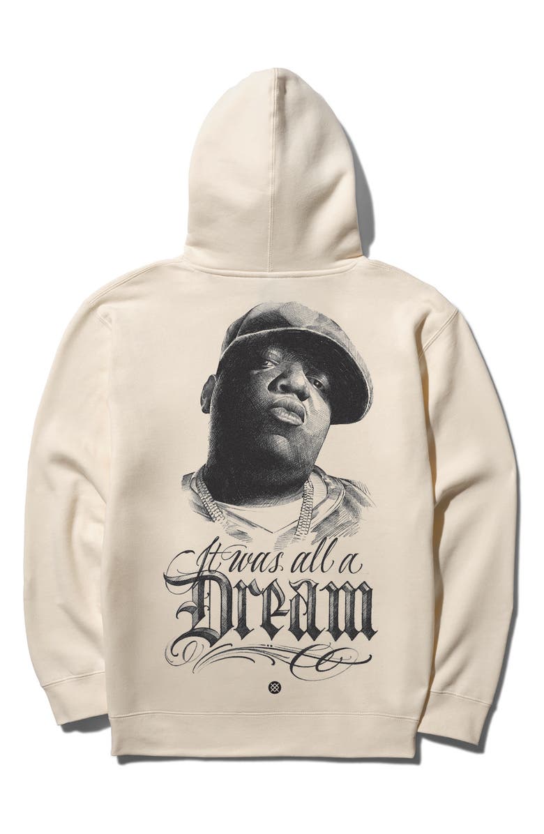 Stance Notorious B.I.G. It Was All a Dream Graphic Hoodie, Alternate, color,