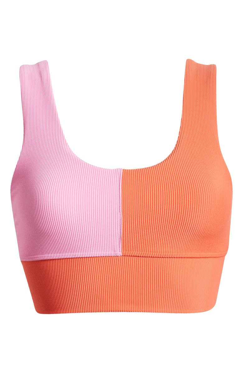 Beach Riot Carina Colorblock Sports Bra, Alternate, color, 