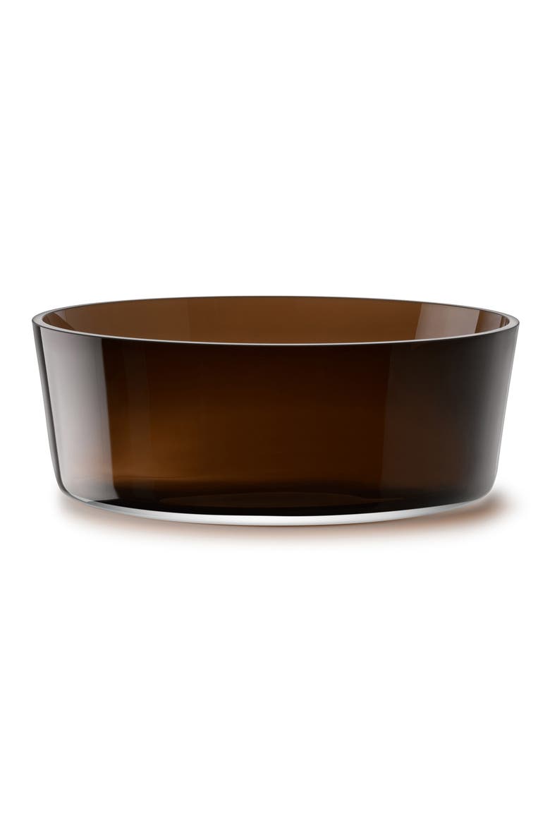 Collective Glass Bowl, Alternate, color, BROWN/ MOCHA