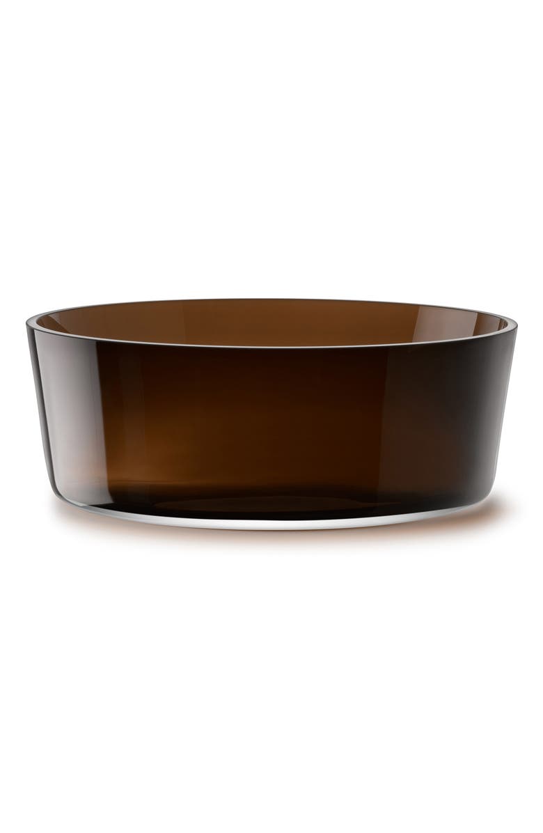 LSA Collective Glass Bowl, Alternate, color, Brown/ Mocha