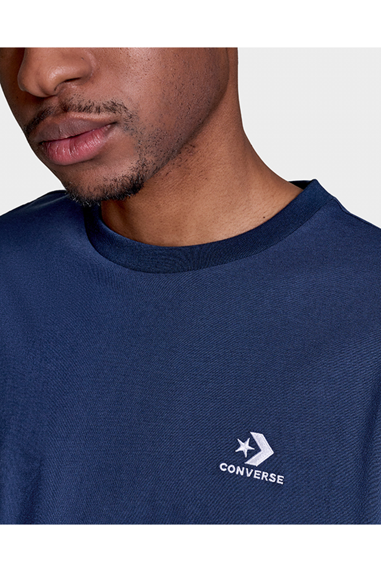 Star Chevron T-Shirt, Alternate, color, CONVERSE NAVY