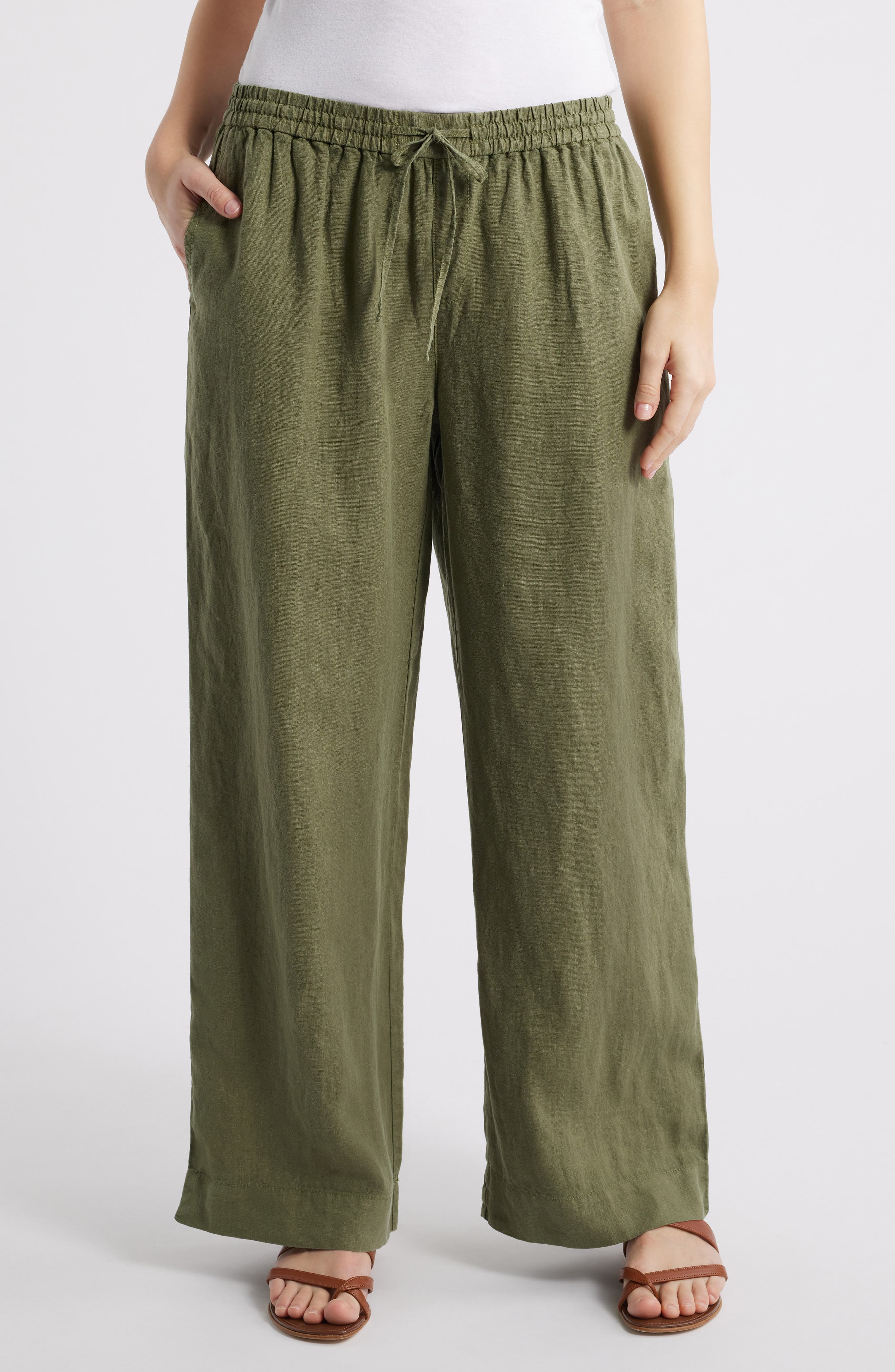 Tommy Bahama Two Palms Easy Linen Drawstring Pants