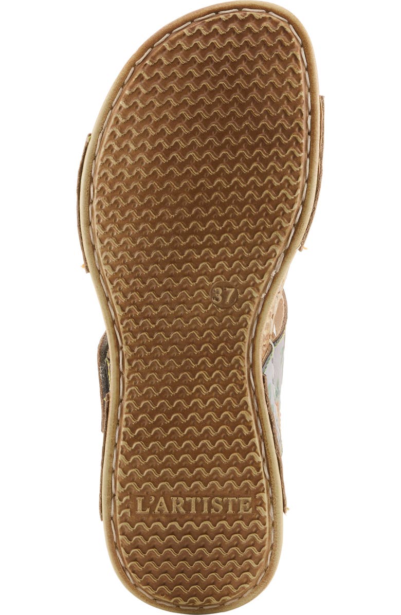 L'Artiste by Spring Step Beaudie Sandal, Alternate, color, Grey Multi