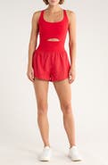 Free People FP Movement Righteous Runsie Romper