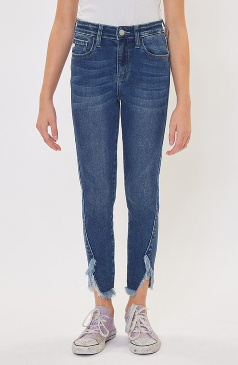 Rio High Rise Ankle Skinny Jeans
