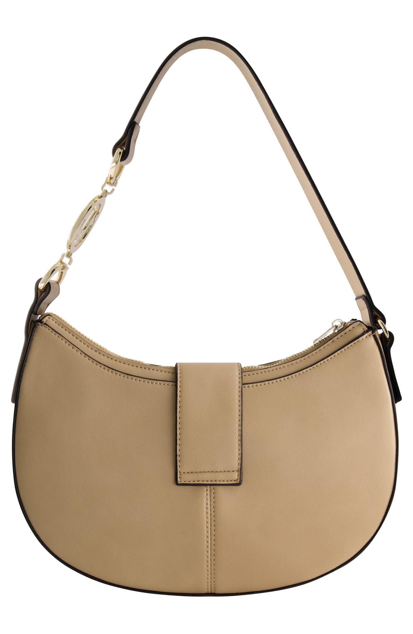 True Religion Horseshoe Strap Crescent Shoulder Bag, Alternate, color, 