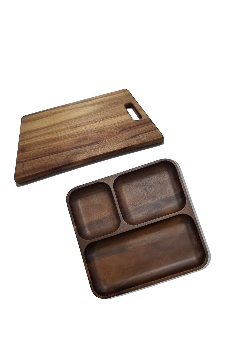 BergHOFF International Acacia Wood 2-Piece Set, Main, color, 