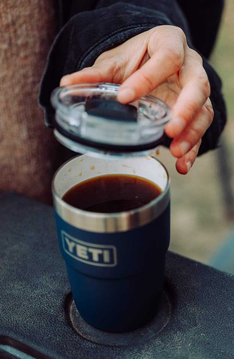 YETI Rambler 8-Ounce Stackable Cup, Alternate, color, Navy