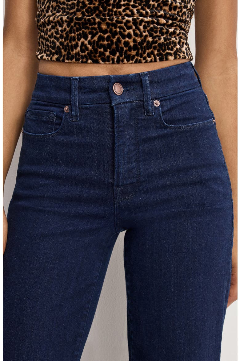 Good Waist High Waist Wide Leg Palazzo Jeans, Alternate, color, INDIGO1153