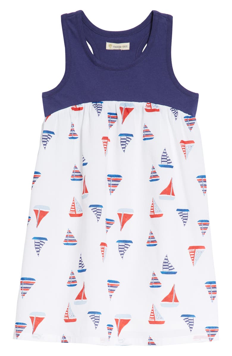 Tucker + Tate Racerback Tank Dress, Main, color, 