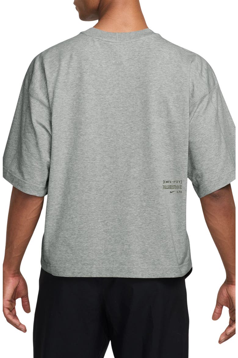Dri-FIT Training T-Shirt, Alternate, color, LIGHT SMOKE GREY