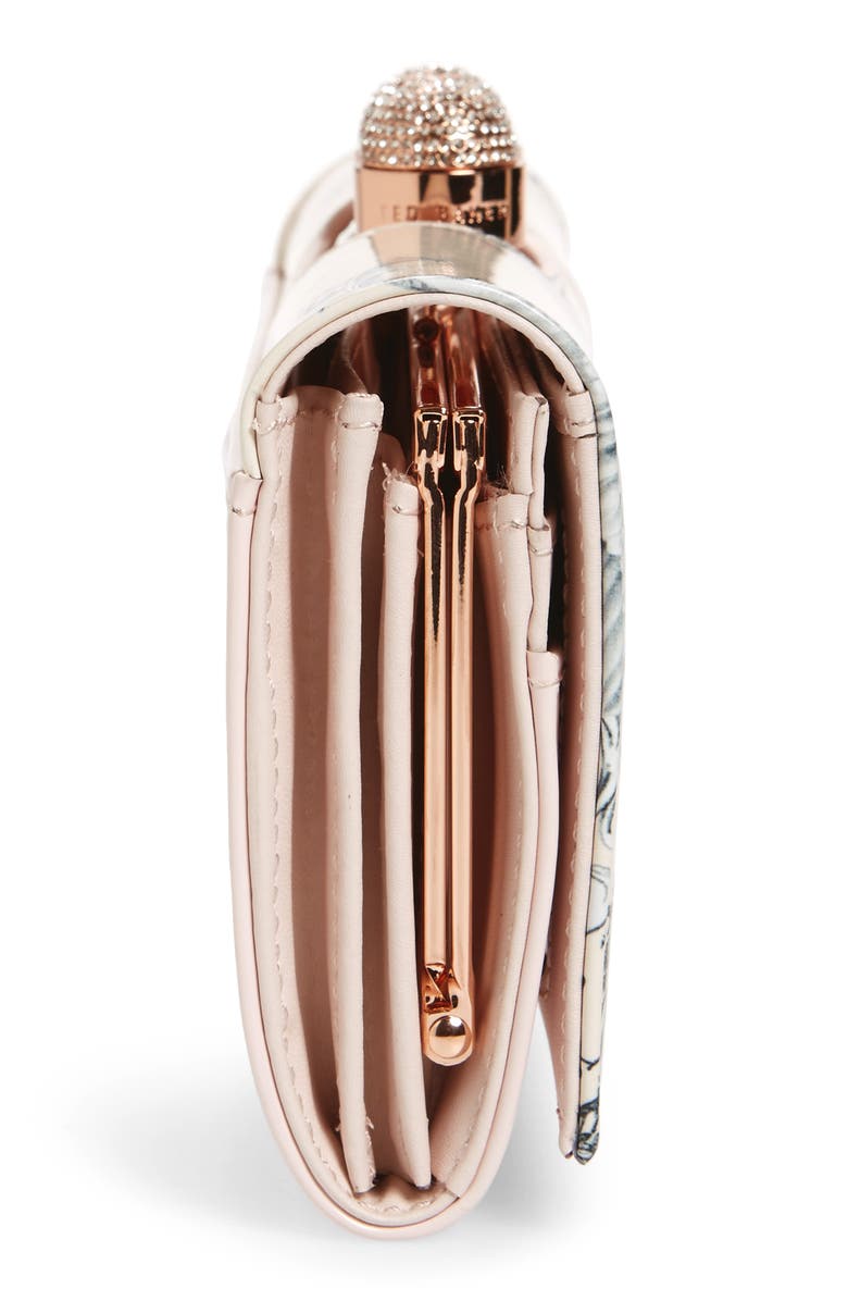 Ted Baker London Maycie Enchant Leather Matinée Wallet, Alternate, color,