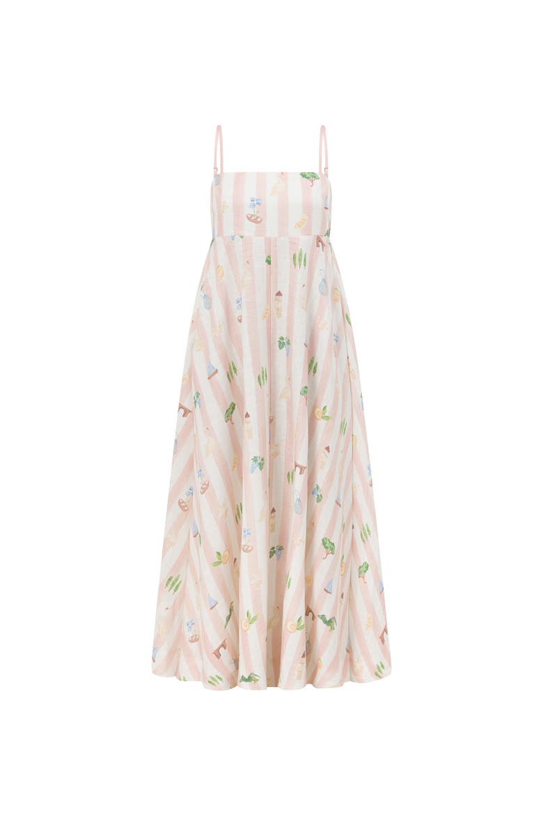 Boat Days Maxi Dress, Main, color, Light Pink