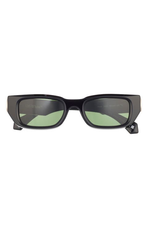 49mm Fillmore Rectangle Sunglasses