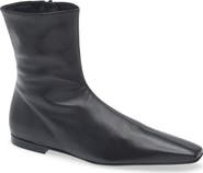 TOTEME Flat Side Zip Bootie