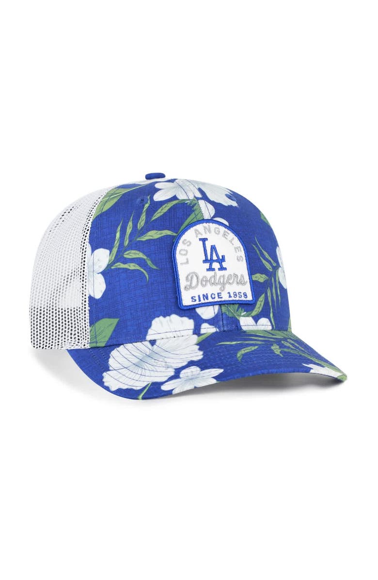'47 Men's '47  Royal Los Angeles Dodgers Tei Beachside Adjustable Trucker Hat, Alternate, color, Royal