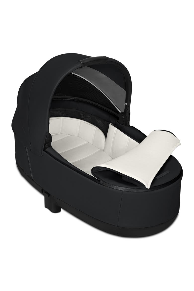 Platinum Collection Priam Lux Carrycot, Main, color, BLACK
