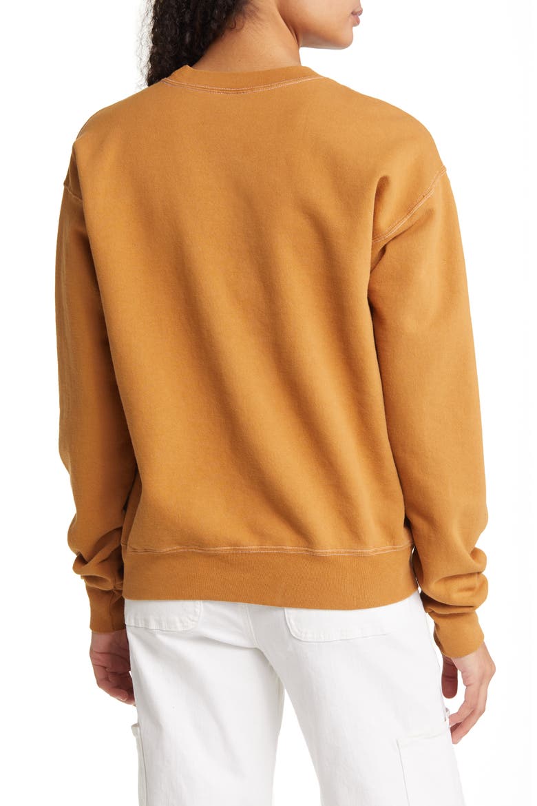 Gender Inclusive Women Are Powerful Graphic Sweatshirt, Alternate, color, OCHRE