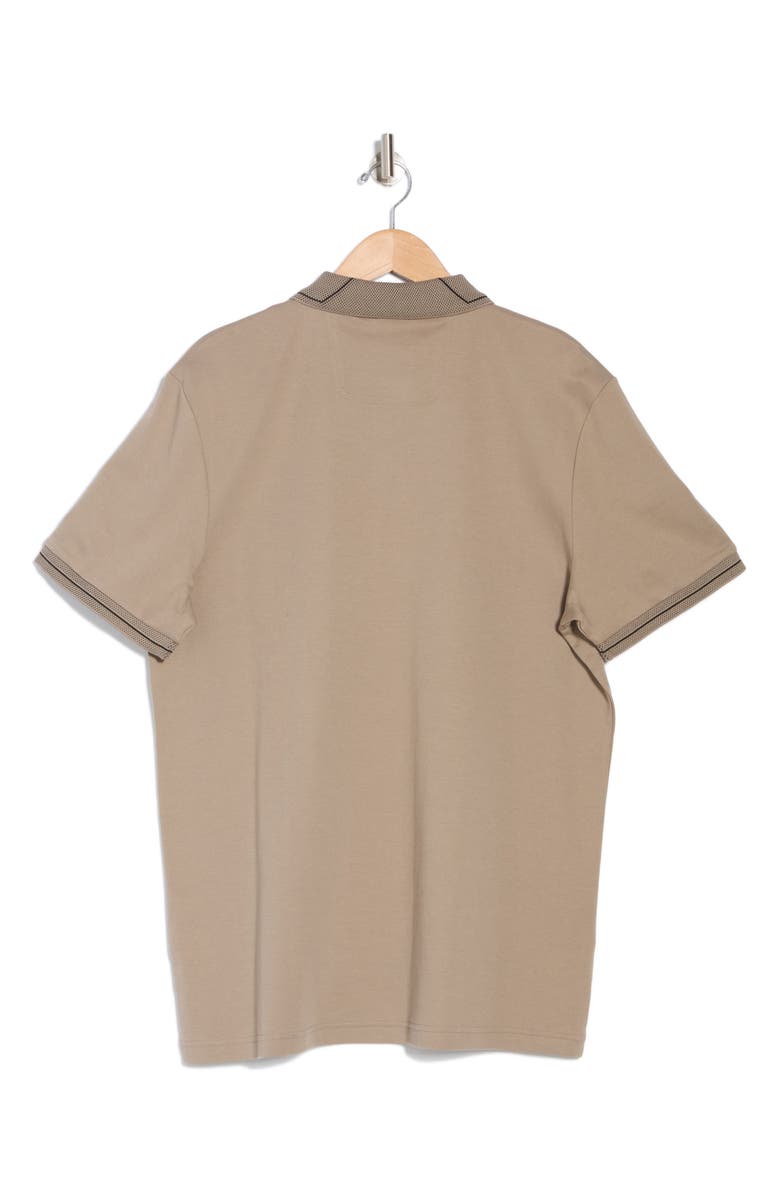 BOSS Paule Tipped Cotton Piqué Polo, Alternate, color,