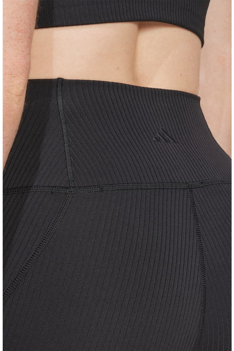 All Me Rib High Waist 7/8 Leggings, Alternate, color, BLACK