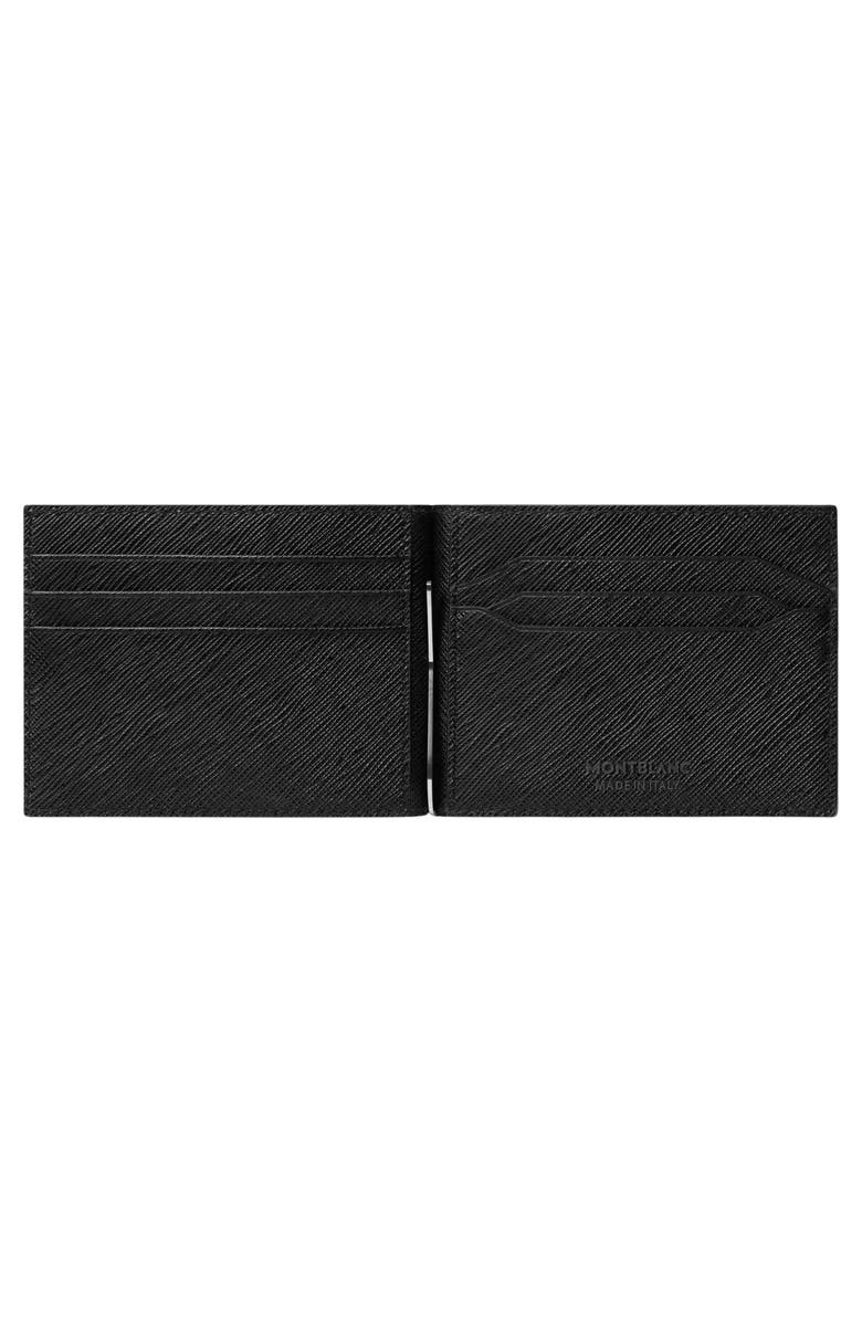 Montblanc Sartorial Leather Bifold Wallet, Alternate, color, Black