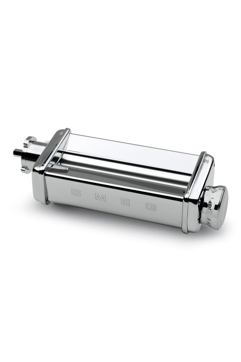 Pasta Roller Chrome Attachment for smeg Stand Mixer, Main, color, SILVER