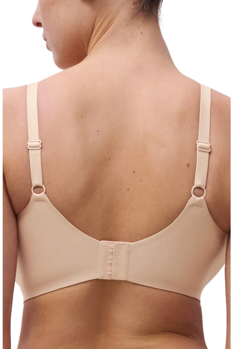 Softstretch Power V-Neck Wireless Bra, Alternate, color, NUDE BLUSH