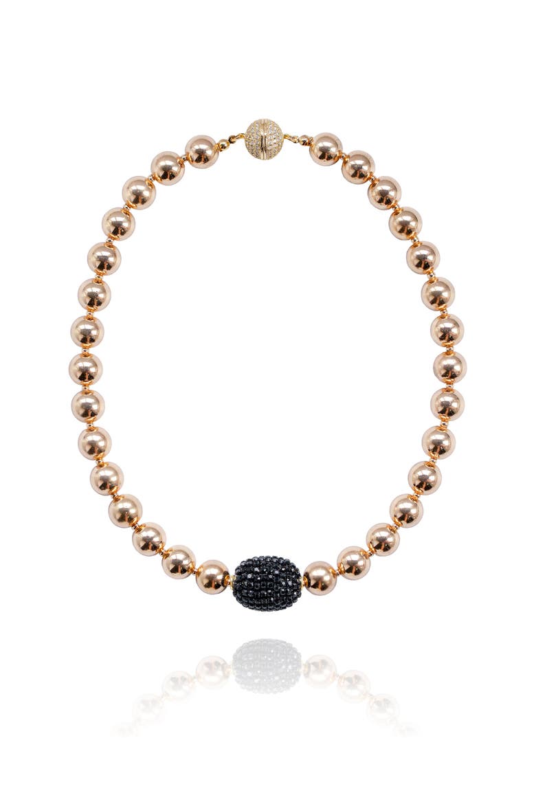 Cassia Necklace, Main, color, Black Dusk